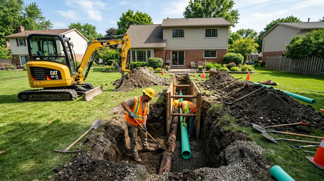 Sewer Line Repair in Springfield, VA